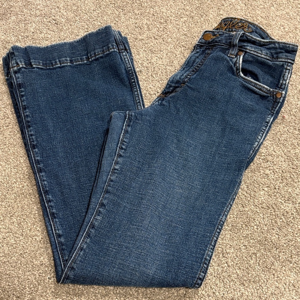 Wrangler Dark Slim Straight Jeans